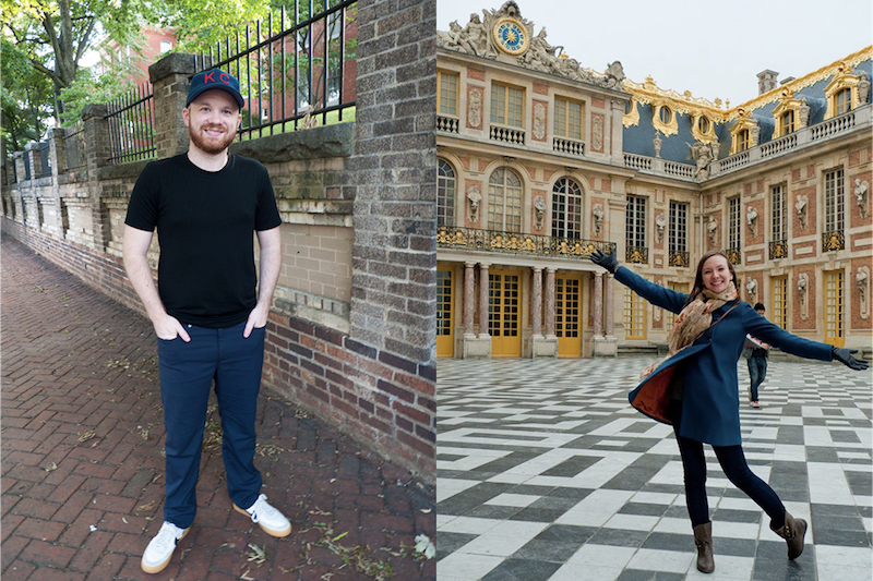 Digital Nomads James and Susan of Savvy Backpacker loving every minute of life on the road