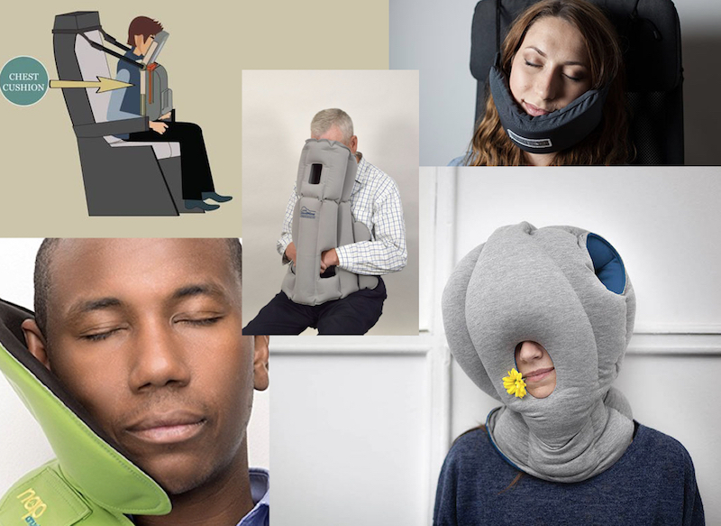 How to sleep on a plane – pillow selection