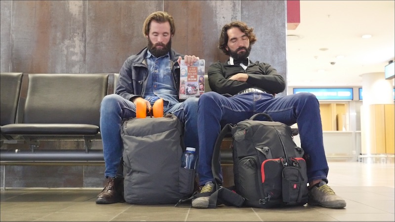 The Keys To Staying Super Productive At The Airport – Optimistic Traveler Sleeping At Airport