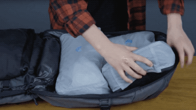 travel packing gif