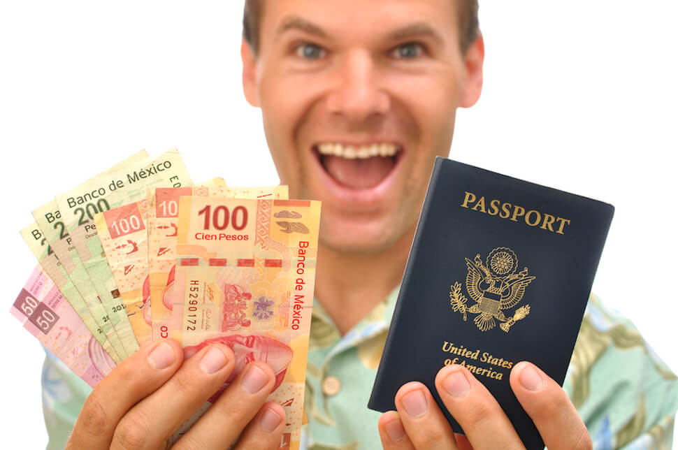 How to Keep Your Passport Safe – Hilarious Passport Guy Stock Photo